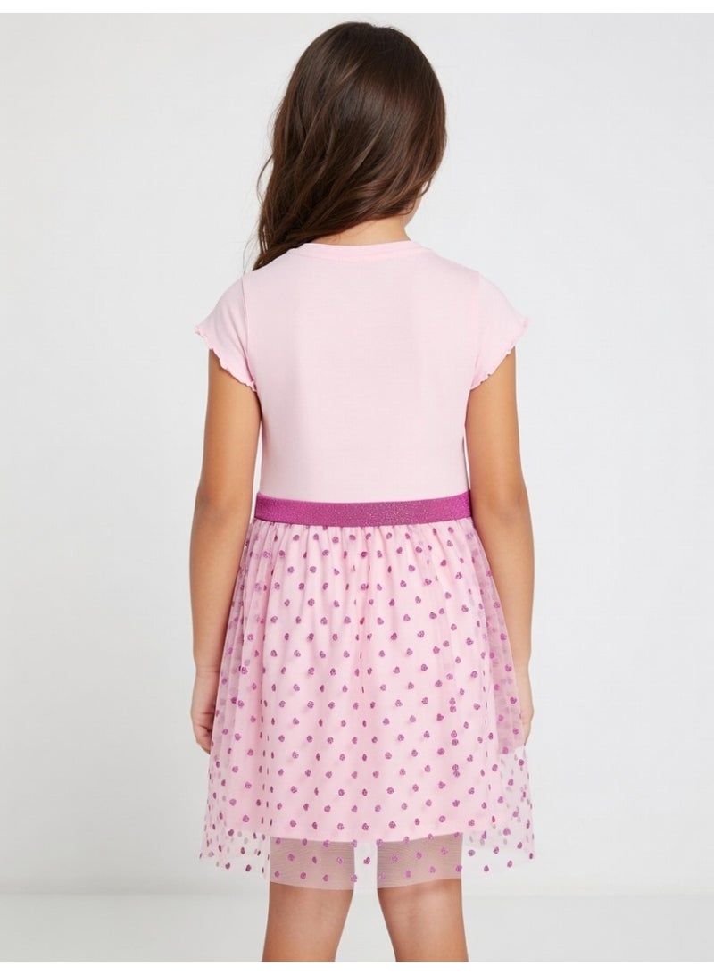 ديزني ليلو وستيتش | فستان تول | وردي - Image 3